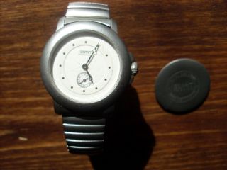 Esprit Armbanduhr Silber Mattiert Wasserdicht Bild