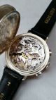 Eberhard & Co Chronograph Cal.  14 Handaufzug 925 Sterlingsilber Armbanduhren Bild 9