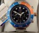 Seiko Diver`s 200m Watch Solar Chronograph Pepsi Taucher Uhr Neuwertig Armbanduhren Bild 3