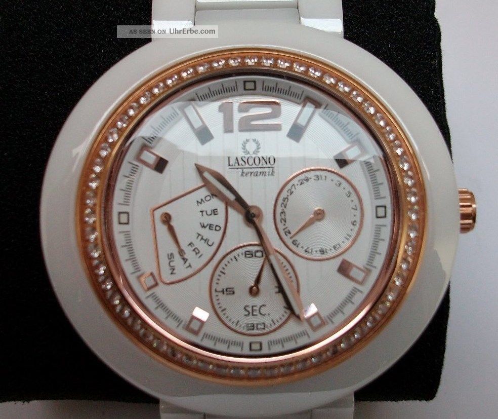 lascono keramik uhr
