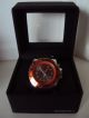 Kyboe Ky 011 - 55 Silver Series Orange Quarz Led Euchte 10atm Uvp209 Armbanduhren Bild 4