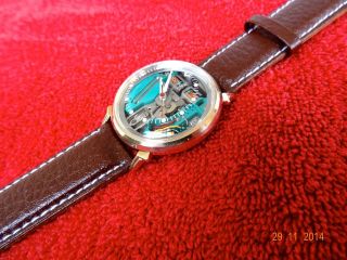 Bulova Accutron Bj.  1964 Armbanduhr Für Herren Bild