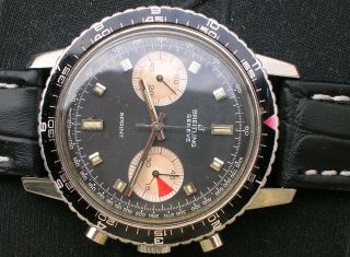 Breitling Sprint Valjoux 7730 Handaufzug 70er Jahre Bild