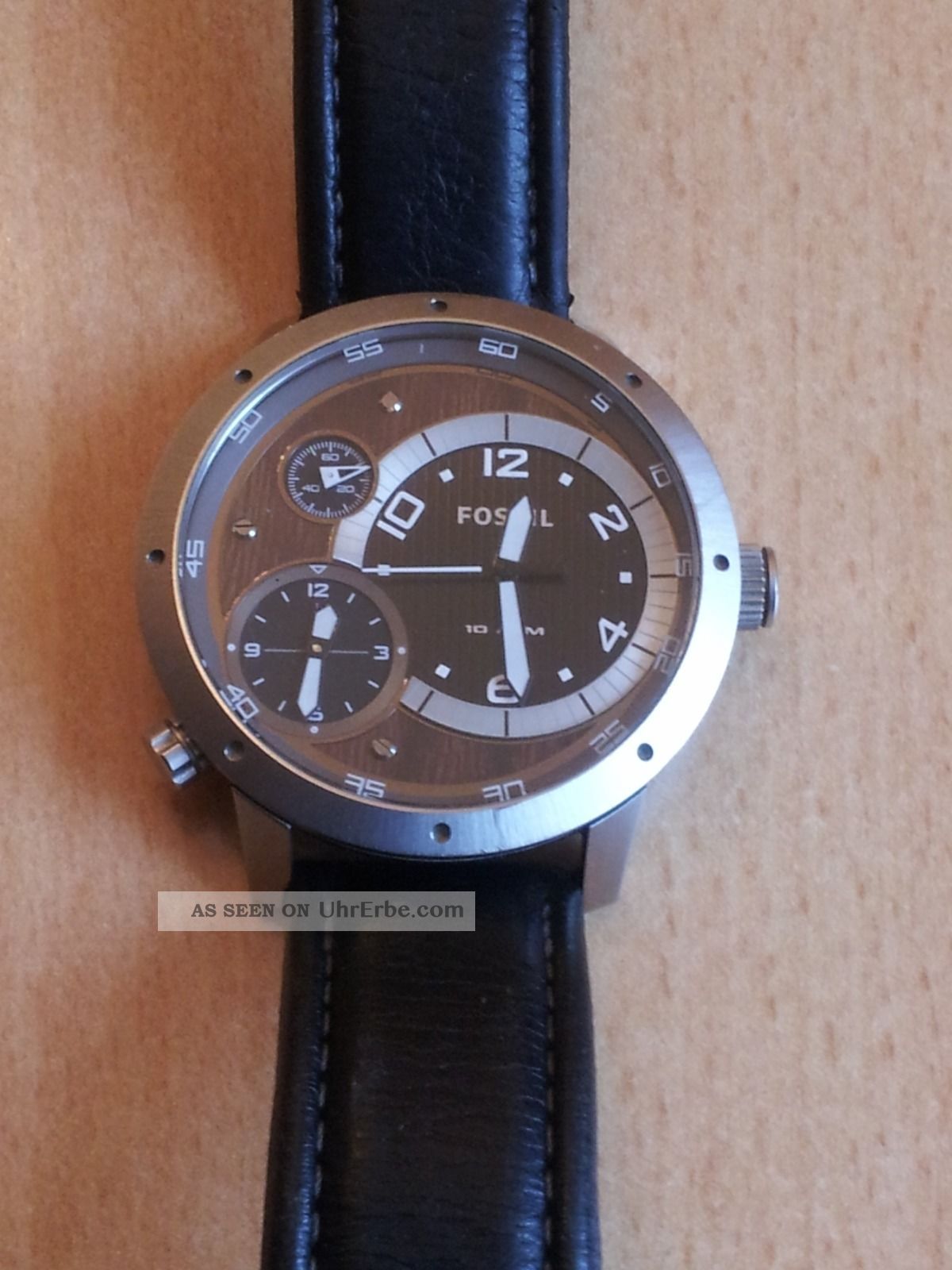 Fossil Herren - Armbanduhr Analog Leder 