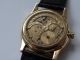 Omega Louis Brandt Mondphase Kalender Automatic Diamond Herren Uhr 18k 750 Gold Armbanduhren Bild 5