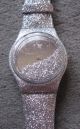 Swatch,  Mille Stelle,  Uhr,  1999,  X - Mas,  Special,  Silber,  Sammler,  Glitzer,  Limitiert, Armbanduhren Bild 2