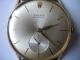 Rolex Precision Armbanduhr Handaufzug 18 Karat Gold,  Ca.  70 Jahre Alt Armbanduhren Bild 1