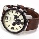 Fossil Chronograph Herrenuhr Armbanduhr Uhr Nate Jp1390 Echtes Leder Braun Armbanduhren Bild 2