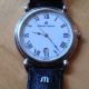 Maurice Lacroix,  Herren - Uhr,  Armband Schwarz,  Mit Blauer Box,  Neue Batterie Armbanduhren Bild 1
