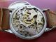 Seltener Valjoux 92 Chronograph Hugex 1940 - 50 Swiss Schaltradchrono I.  Funktion Armbanduhren Bild 9