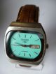 Seiko 5 Türkis Day Date Automatik,  Vintage, Armbanduhren Bild 3