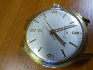Omega Seamaster 30 Uhr Armbanduhr Herrenuhr Vintage 60ger Jahre Bild