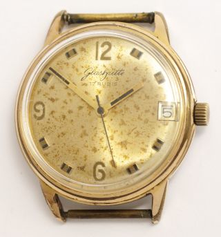 GlashÜtte Klassische,  Elegante Armbanduhr.  Made In Germany Vintage Dress Watch. Bild