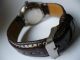 Rare Fortis Military Black Eye Handaufzug,  Vintage,  Top,  Sehr Schön Armbanduhren Bild 4