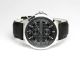 Armani Exchange Herren Uhr 47mm Lederarmband Mineral Glas Datum Uhr Ax2120 Armbanduhren Bild 3