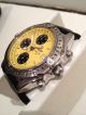 Breitling Chronomat Longitude Gelb A20048 Stahl Leder Faltschl. ,  Box HÄndler 3854 Armbanduhren Bild 1