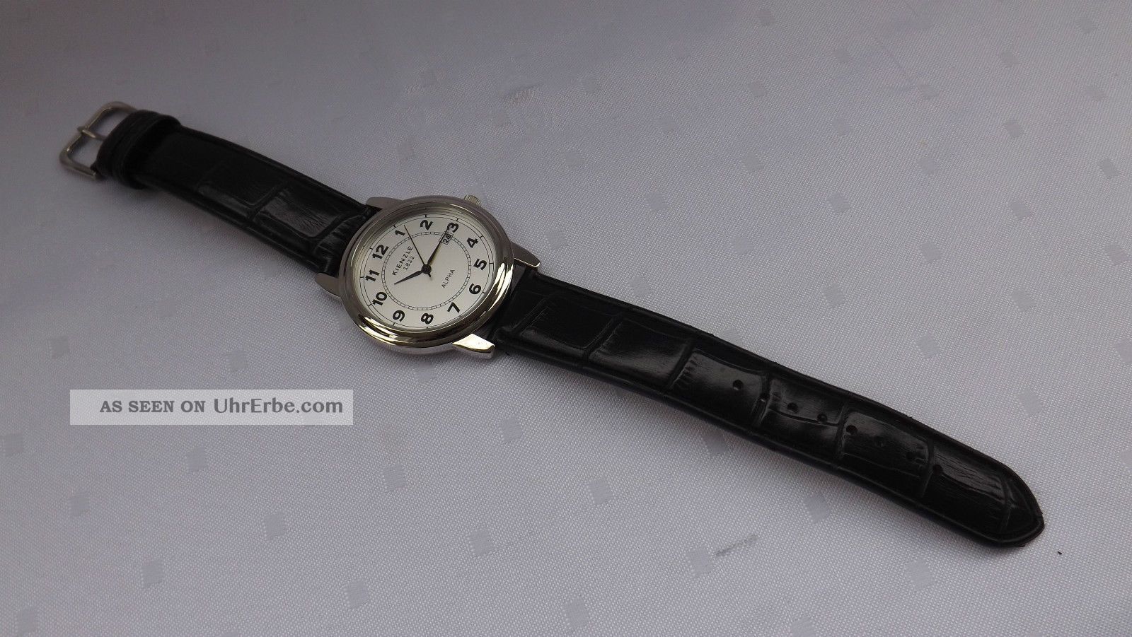 Kienzle 1822 Alpha Armbanduhr Quarzuhr Mit Datumsanzeige Kaum Getragen Armbanduhren Bild