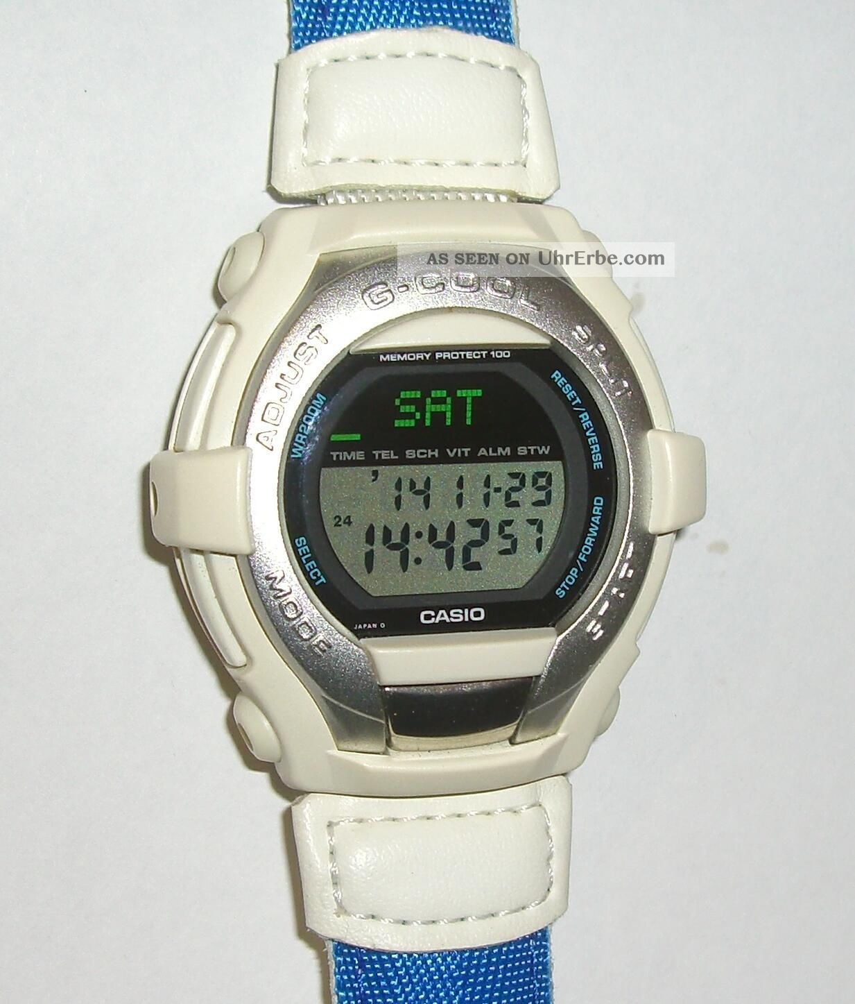 Casio G - Shock Gt - 000 Selten Sammler Uhr Rar Data - Bank G - Cool 1524 Armbanduhren Bild