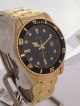 Bulova 660 Feet Marine Star 90s12 Gold Vintage Retro Watch Uhr Age 90 Bu10 De Armbanduhren Bild 1