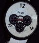Xxl Weiße Herrenuhr Cooles Design Von Fame Armbanduhr Mode Uhr Mega Auffällig Armbanduhren Bild 1
