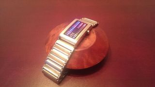 Oi The One Uhr Digital Binär Binary 01 Watch Ibiza Ride Bild