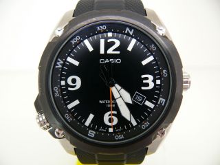 Casio 5116 Mtf - E001 Herren Flieger Armbanduhr 10 Atm Wr Watch Aviator Bild