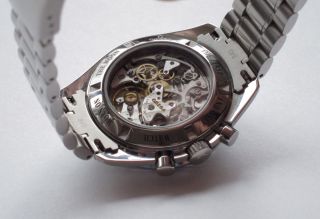 Wunderschöne Omega Speedmaster Professional Armbanduhr 35735000 Kal.  1863 Saphir Bild