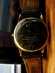 Retro Der Klassiker Dugena Edelstahl Ip Vergoldet Lederarmband 1907 Armbanduhren Bild 3