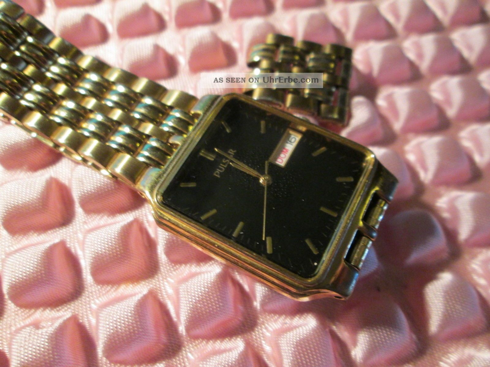 Pulsar Herren Armband Quartz Uhr Armbanduhren Bild