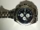 Breitling Avenger A13370 Chronograph Chronometer Stahl/stahl Schwarz Armbanduhren Bild 6