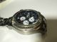 Breitling Avenger A13370 Chronograph Chronometer Stahl/stahl Schwarz Armbanduhren Bild 8