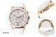 Tommy Hilfiger Watch 1781160 - Uhr - Damen - 43 Mm - Lederarmband - Gold - Weiß Armbanduhren Bild 4