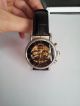 Ingersoll Alaska Uhr In7910bk Schwarz Gold Silber Fast Kaum Getragen Ovp Armbanduhren Bild 1