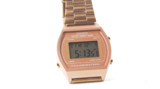 Casio Digital Uhr Herrenuhr A168wg - 9ef Watch Gold/yellow/bronze Bild