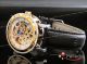 Goer Skelett Mechanisch Automatik Herren Armbanduhr Uhr Armbanduhren Bild 3