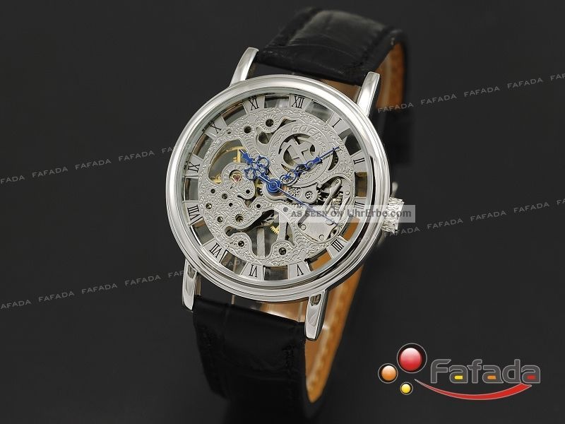 Goer Unisex Meschanisch Armbanduhr Herrenuhr Uhr Armbanduhren Bild