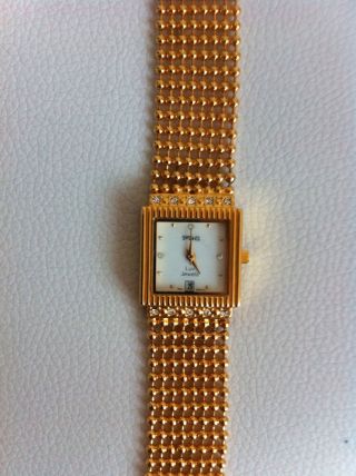 Exklusive Damenuhr Von Prg,  Zertifikat Vergoldet Uhr Gutes Geschenk Uvp 399€ Bild