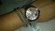 Michael Kors Xxxl Damen Uhr Chronograph Silber Watch Mk Geschenk Armbanduhren Bild 1