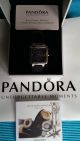 Pandora Grand Cushion Damen Uhr Leder Schwarz Damenuhr 811029bk Armbanduhren Bild 1