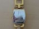 Schöne Fossil F2 Es 1488 Damenuhr Uhr Gold Mit Ovp Zu Weihnachten Top Armbanduhren Bild 3