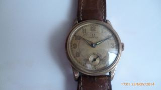 Omega Armbanduhr Vintage Antik Classic Für Herren Bild