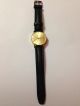 Vintage Uhr / Herrenarmbanduhr Dugena 14k / 585 Gold Armbanduhren Bild 1