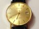 Vintage Uhr / Herrenarmbanduhr Dugena 14k / 585 Gold Armbanduhren Bild 3