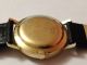 Vintage Uhr / Herrenarmbanduhr Dugena 14k / 585 Gold Armbanduhren Bild 7