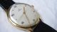 Große Omega Mechanisch 14 K Vollgold Hau Vintage 50er Jahre Armbanduhren Bild 2