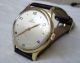 Große Omega Mechanisch 14 K Vollgold Hau Vintage 50er Jahre Armbanduhren Bild 5