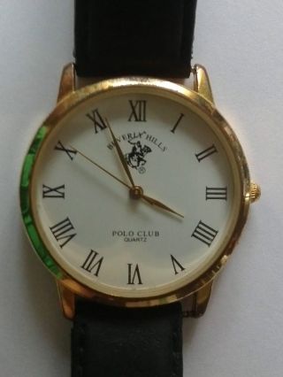 Beverly Hills Polo Club Bhw0029gsw Armbanduhr Uhr Orginal Rar Selten Bild