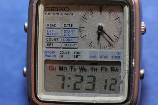 Seiko,  Chronograph,  H - 127 - 500 A,  Herrenuhr,  Armbanduhr,  Sammleruhr Bild