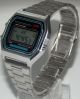 Digitale Retro Armbanduhr Uhr Alarm Stoppuhr Edelstahl Gold /silber Armbanduhren Bild 2