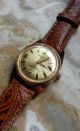Armbanduhr Dolmy Handaufzug - 70er Jahre - Vintage - Lederband - Sammler Armbanduhren Bild 1